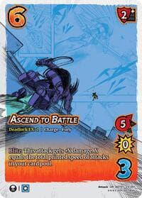 Ascend to Battle - Attack on Titan: Battle for Humanity - UniVersus card