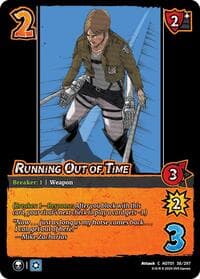 Running Out of Time - Attack on Titan: Battle for Humanity - UniVersus card