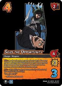 Seize the Opportunity - Attack on Titan: Battle for Humanity - UniVersus card