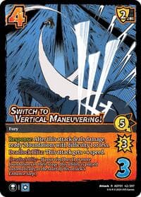 Switch to Vertical Maneuvering! - Attack on Titan: Battle for Humanity - UniVersus card