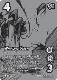 Whirling Slash (Alternate Art) - Attack on Titan: Battle for Humanity - UniVersus card