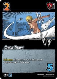 Chase Down - Attack on Titan: Battle for Humanity - UniVersus card