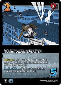 Dash toward Disaster - Attack on Titan: Battle for Humanity - UniVersus card