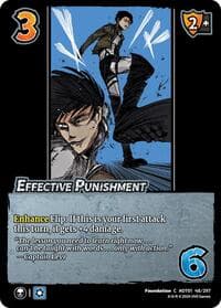 Effective Punishment - Attack on Titan: Battle for Humanity - UniVersus card