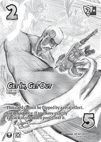 Get In, Get Out (Alternate Art) - Attack on Titan: Battle for Humanity - UniVersus card