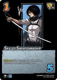 Skilled Swordsmanship - Attack on Titan: Battle for Humanity - UniVersus card