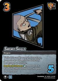 Sword Skills - Attack on Titan: Battle for Humanity - UniVersus card