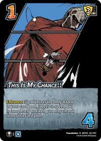 This Is My Chance!! - Attack on Titan: Battle for Humanity - UniVersus card