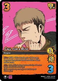 Call for a Ride - Attack on Titan: Battle for Humanity - UniVersus card