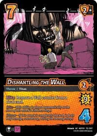 Dismantling the Wall - Attack on Titan: Battle for Humanity - UniVersus card