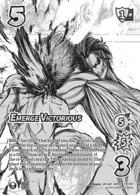 Emerge Victorious (Alternate Art) - Attack on Titan: Battle for Humanity - UniVersus card