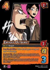 Envious Outburst - Attack on Titan: Battle for Humanity - UniVersus card