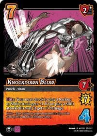 Knockdown Blow - Attack on Titan: Battle for Humanity - UniVersus card