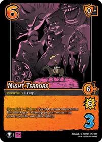 Night Terrors - Attack on Titan: Battle for Humanity - UniVersus card
