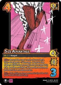 Size Advantage - Attack on Titan: Battle for Humanity - UniVersus card