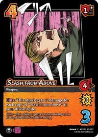 Slash from Above - Attack on Titan: Battle for Humanity - UniVersus card