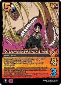 Stealing the Attack Titan - Attack on Titan: Battle for Humanity - UniVersus card