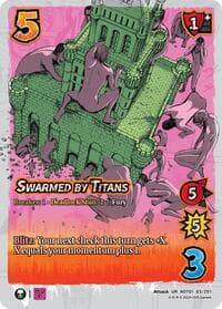 Swarmed by Titans - Attack on Titan: Battle for Humanity - UniVersus card
