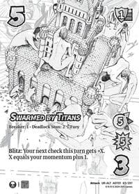 Swarmed by Titans (Alternate Art) - Attack on Titan: Battle for Humanity - UniVersus card