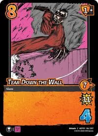 Tear Down the Wall - Attack on Titan: Battle for Humanity - UniVersus card