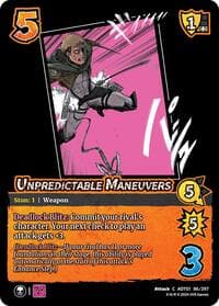 Unpredictable Maneuvers - Attack on Titan: Battle for Humanity - UniVersus card