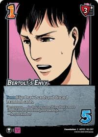 Bertolt's Envy - Attack on Titan: Battle for Humanity - UniVersus card