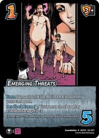 Emerging Threats - Attack on Titan: Battle for Humanity - UniVersus card