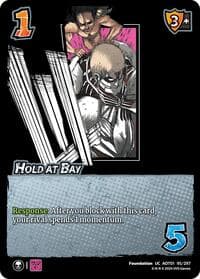 Hold at Bay - Attack on Titan: Battle for Humanity - UniVersus card