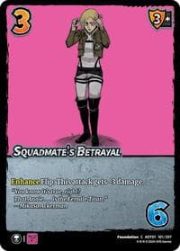 Squadmate's Betrayal - Attack on Titan: Battle for Humanity - UniVersus card