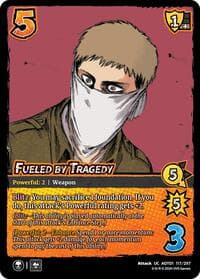 Fueled by Tragedy - Attack on Titan: Battle for Humanity - UniVersus card