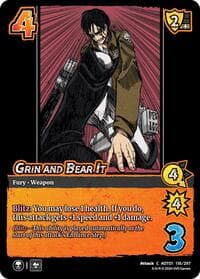 Grin and Bear It - Attack on Titan: Battle for Humanity - UniVersus card