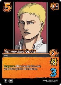 Intimidating Glare - Attack on Titan: Battle for Humanity - UniVersus card
