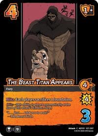 The Beast Titan Appears - Attack on Titan: Battle for Humanity - UniVersus card