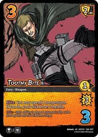 Toothy Bite - Attack on Titan: Battle for Humanity - UniVersus card