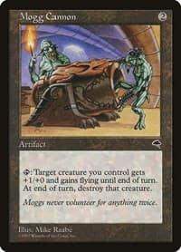 Mogg Cannon - Tempest - Magic: The Gathering card