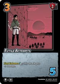 Futile Attempts - Attack on Titan: Battle for Humanity - UniVersus card