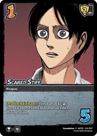 Scared Stiff - Attack on Titan: Battle for Humanity - UniVersus card