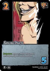 Smiling Death - Attack on Titan: Battle for Humanity - UniVersus card