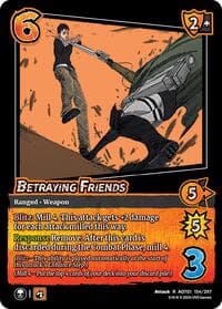 Betraying Friends - Attack on Titan: Battle for Humanity - UniVersus card