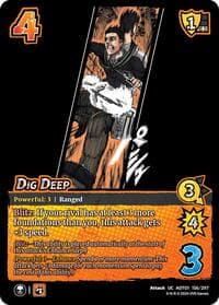 Dig Deep - Attack on Titan: Battle for Humanity - UniVersus card