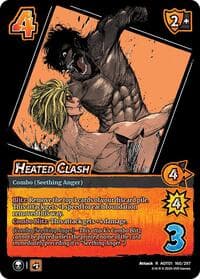 Heated Clash - Attack on Titan: Battle for Humanity - UniVersus card