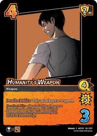 Humanity's Weapon - Attack on Titan: Battle for Humanity - UniVersus card