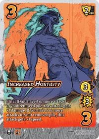 Increased Hostility - Attack on Titan: Battle for Humanity - UniVersus card