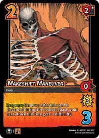 Makeshift Maneuver - Attack on Titan: Battle for Humanity - UniVersus card