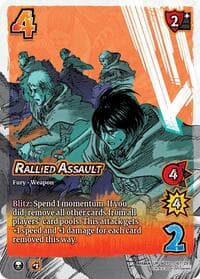 Rallied Assault - Attack on Titan: Battle for Humanity - UniVersus card