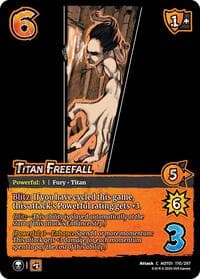 Titan Freefall - Attack on Titan: Battle for Humanity - UniVersus card