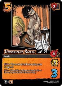 Underhand Smash - Attack on Titan: Battle for Humanity - UniVersus card