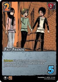 Fast Friends - Attack on Titan: Battle for Humanity - UniVersus card