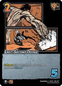 Last-Second Dodge - Attack on Titan: Battle for Humanity - UniVersus card