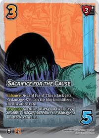 Sacrifice for the Cause - Attack on Titan: Battle for Humanity - UniVersus card